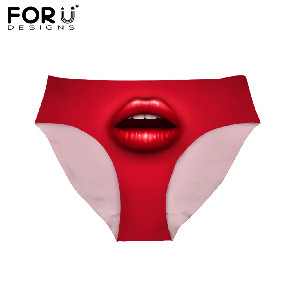 FORUDESIGNS Fashion Sexy Red Lips Print Women Traceless Panties Ladies Underwear Seamless Briefs Sexy Lingerie Female Plus Size
FORUDESIGNS Fashion Sexy Red Lips Print Women Traceless Panties Ladies Underwear Seamless Briefs Sexy Lingerie Female Plus Size
