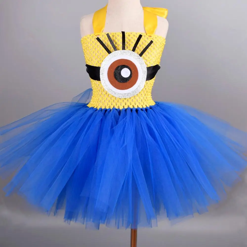Yellow/Royal Blue Tutu Dress Kids Cartoon Fluffy Tulle Dress Baby Birthday Party Dress Up Kids Halloween Costume Cosplay Cloth
Yellow/Royal Blue Tutu Dress Kids Cartoon Fluffy Tulle Dress Baby Birthday Party Dress Up Kids Halloween Costume Cosplay Cloth