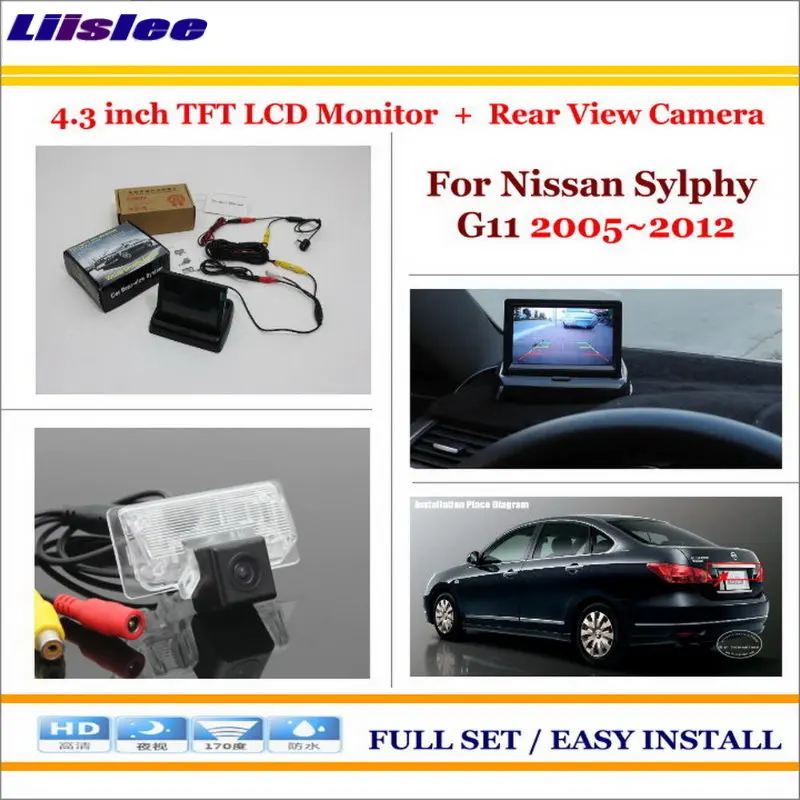 Auto Camera For Nissan Sylphy G11 2005-2012 Car Reverse Backup Rear Camera 4.3" TFT LCD Monitor Rearview Parking System
Auto Camera For Nissan Sylphy G11 2005-2012 Car Reverse Backup Rear Camera 4.3" TFT LCD Monitor Rearview Parking System