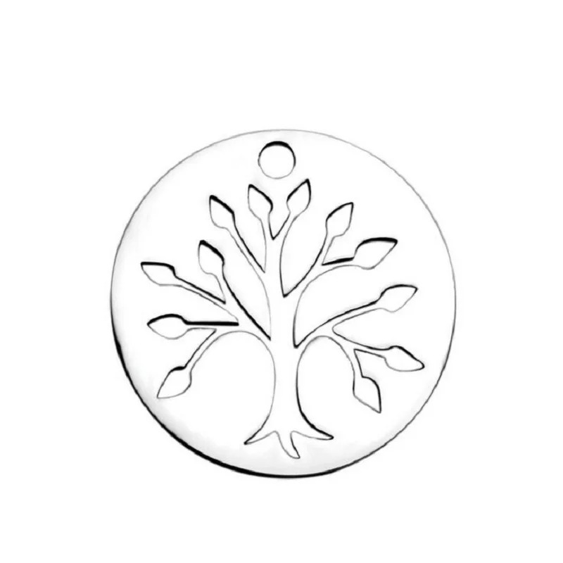 20 PCS Silver Tree of Life Dangle Round Stainless Steel Charms Jewelry DIY Fit Bracelet Necklace Jewelry
20 PCS Silver Tree of Life Dangle Round Stainless Steel Charms Jewelry DIY Fit Bracelet Necklace Jewelry