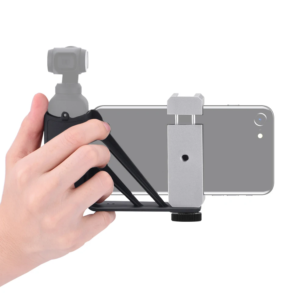 Phone Holder Bracket Mount Stand With Silver Clip Clamp For Osmo Pocket HQ Action Video Cameras Accessories
Phone Holder Bracket Mount Stand With Silver Clip Clamp For Osmo Pocket HQ Action Video Cameras Accessories