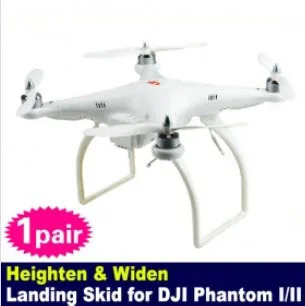 Free Shipping 1pair* Phantom Quadcopter version 1/ 2 increase height and width landing skid for fixed NAZA GPS & FPV
Free Shipping 1pair* Phantom Quadcopter version 1/ 2 increase height and width landing skid for fixed NAZA GPS & FPV