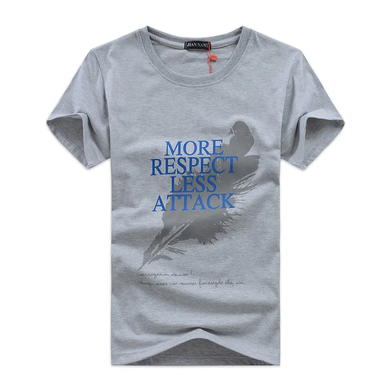Men's Summer Cotton Comfortable Printed O-neck Casual Short Sleeve T-shirt Size S-5XL 3 Colors
Men's Summer Cotton Comfortable Printed O-neck Casual Short Sleeve T-shirt Size S-5XL 3 Colors