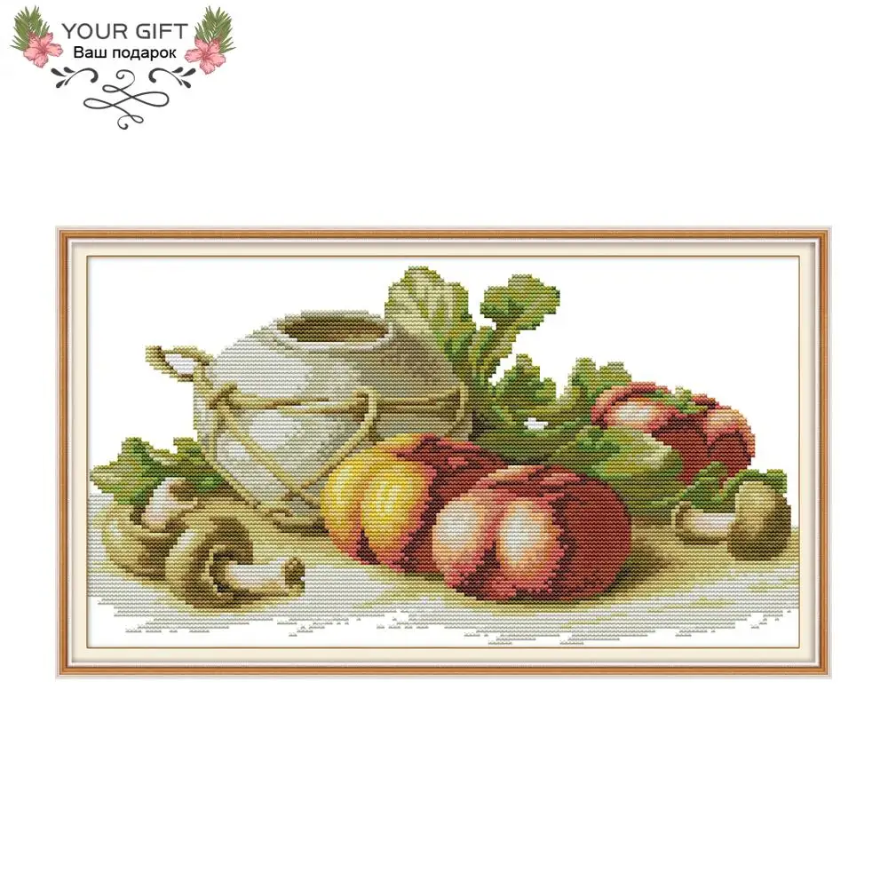 Your Gift J458 14CT 11CT Counted and Stamped Home Decor Crock And Tomatoes Embroidery Cross Stitch kits cross stitch sets
Your Gift J458 14CT 11CT Counted and Stamped Home Decor Crock And Tomatoes Embroidery Cross Stitch kits cross stitch sets