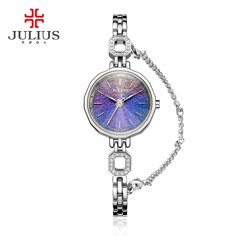 Julius Lady Women's Watch Japan Quartz Fashion Hour Clock Stainless Steel Chain Bracelet Top Girl Valentine Birthday Gift
Julius Lady Women's Watch Japan Quartz Fashion Hour Clock Stainless Steel Chain Bracelet Top Girl Valentine Birthday Gift