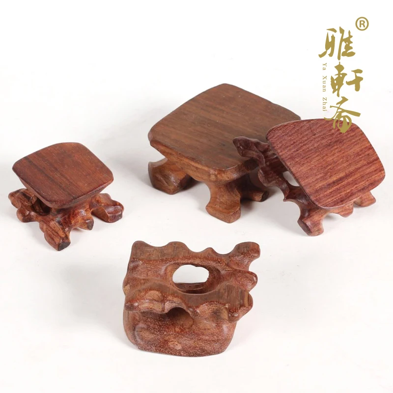 S Zhai Gallery Suanzhimu wood base with the base stone jade teapot base seal ring bracket
S Zhai Gallery Suanzhimu wood base with the base stone jade teapot base seal ring bracket