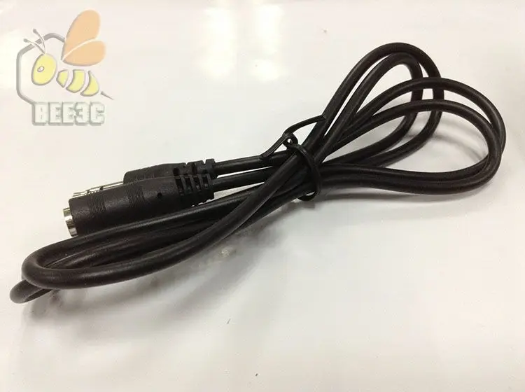 Удлинительный кабель 1 м стерео для наушников штекер-гнездо 3 5 мм черный 300 шт. |