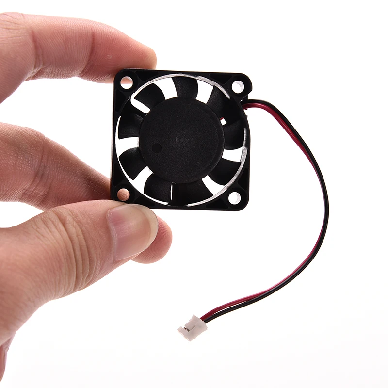 New Black 4CM Computer Cooling Fan DC 12V 2Pin 40mm x 40 mm 13mm For CPU Laptop PC Heatsink Cooler 9 Blades Mini | Компьютеры и офис