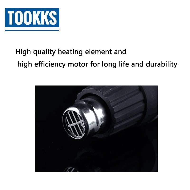 SS-615H 1800W Handheld Temperature Adjustable Hot Air Gun Thermostat Drying Shrinkage Than Plastic Welding Gun
SS-615H 1800W Handheld Temperature Adjustable Hot Air Gun Thermostat Drying Shrinkage Than Plastic Welding Gun