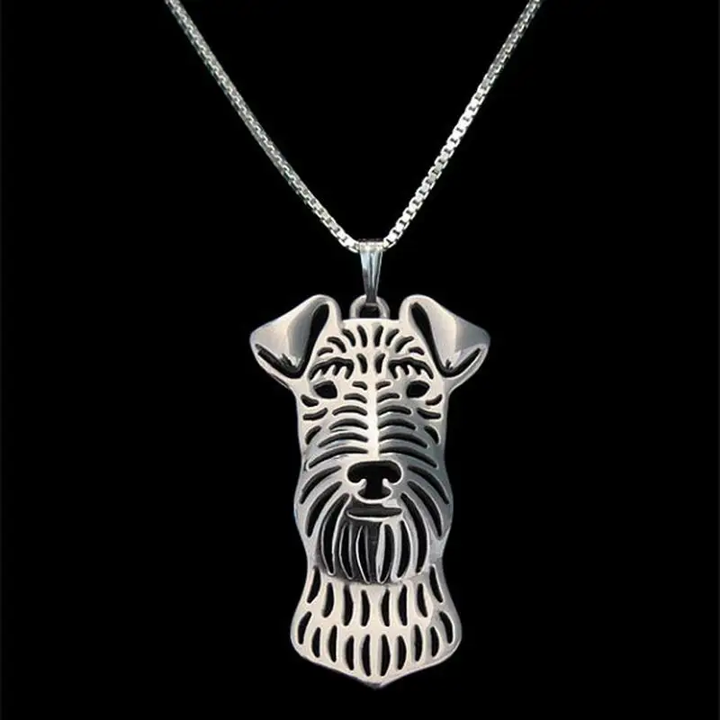 Women's Metal Dog Pendant Necklaces Lovers Airedale Terrier Necklaces Drop Shipping
Women's Metal Dog Pendant Necklaces Lovers Airedale Terrier Necklaces Drop Shipping