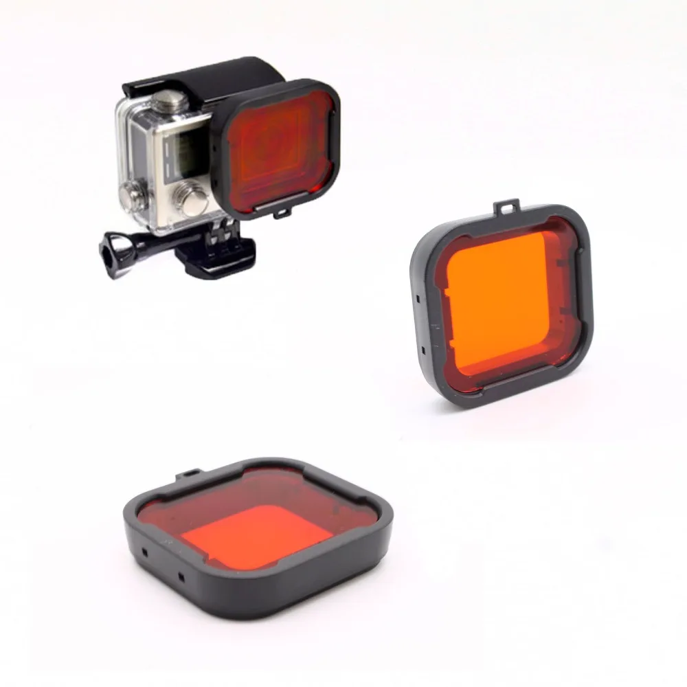 Gopro Accessories Dive Filter Orange Underwater Diving Lens Filtro for GoPro Hero 3+ /4
Gopro Accessories Dive Filter Orange Underwater Diving Lens Filtro for GoPro Hero 3+ /4