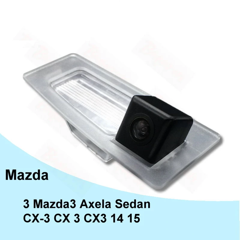 

HD Car Rear View Camera for Mazda 3 Mazda3 Axela Sedan CX-3 CX 3 CX3 14 16 Reversing Backup Parking Camera 170 Wide Angle Night