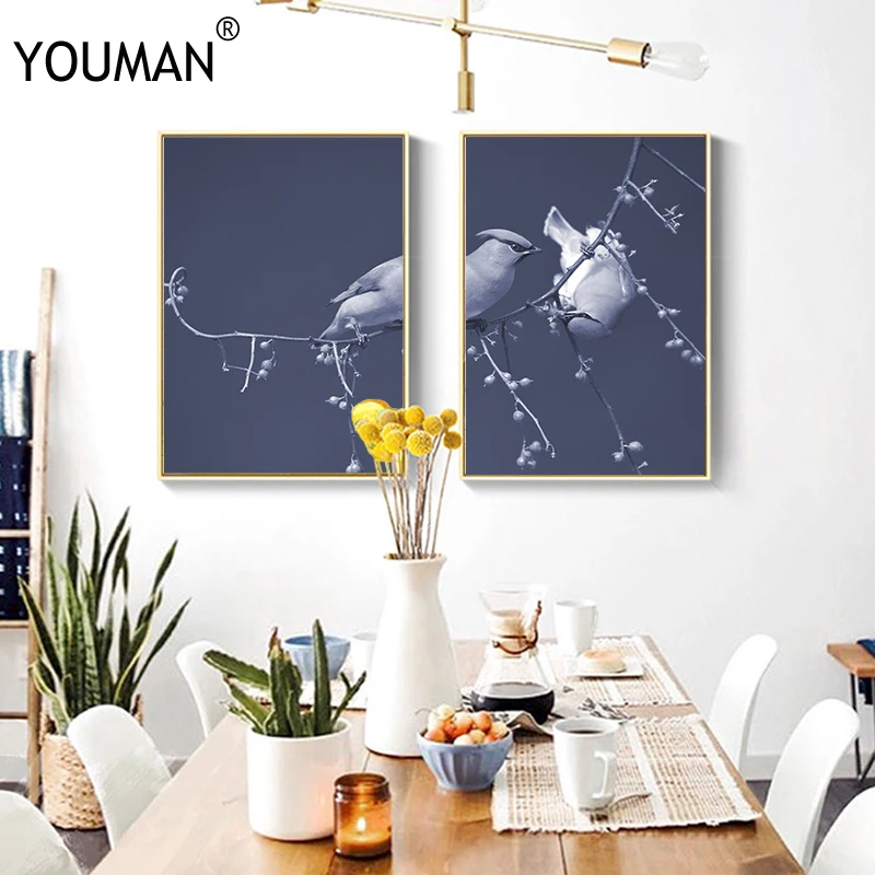 Nordic Frameless Poster Wallpaper Bird Branch Modern 3D Canvas Painting Art Poster Print Art Wall Picture Children's Room
Nordic Frameless Poster Wallpaper Bird Branch Modern 3D Canvas Painting Art Poster Print Art Wall Picture Children's Room