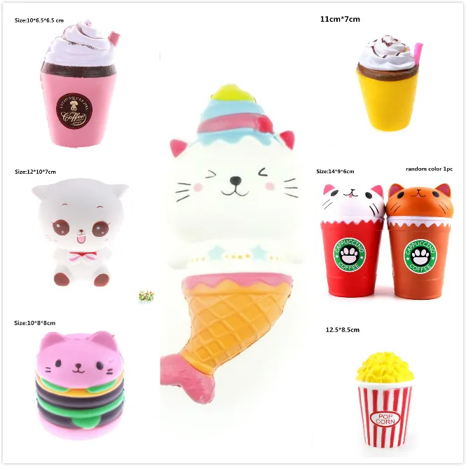 Squishy Anti-Stress 14cm Cut Cappuccino Squishies Coffee Cup Cat Scented Slow Rising Squeeze Collection Squishes Gift Toy
Squishy Anti-Stress 14cm Cut Cappuccino Squishies Coffee Cup Cat Scented Slow Rising Squeeze Collection Squishes Gift Toy