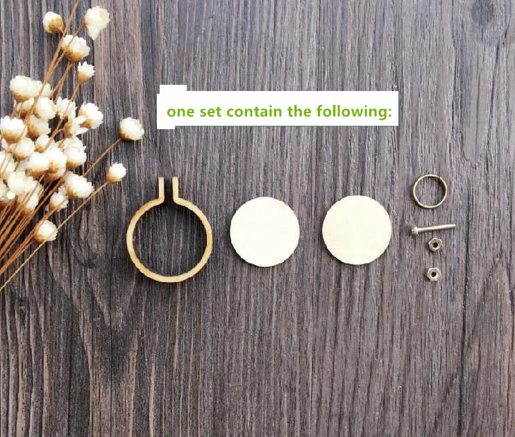 Set of 10 Dia25mm Mini Embroidery Hoop Wooden Tiny Embroidery Frame Small Cross Stitch Hoop With Chain
Set of 10 Dia25mm Mini Embroidery Hoop Wooden Tiny Embroidery Frame Small Cross Stitch Hoop With Chain