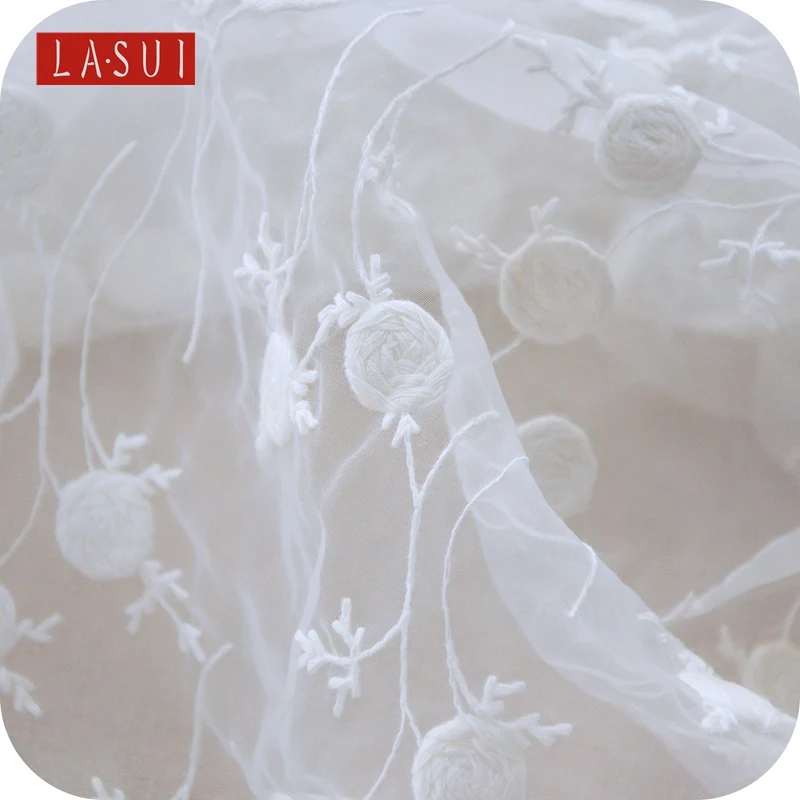 LASUI Lollipop Spaghetti Organza exquisite embroidery Lace Fabric Handmade Skirt Waist Doll Cloth DIY O0020
LASUI Lollipop Spaghetti Organza exquisite embroidery Lace Fabric Handmade Skirt Waist Doll Cloth DIY O0020