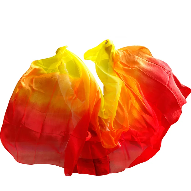 Belly Dance 100% Real Silk Veils 5mm Popular Gradient Color Hand Dyed Dance Accessories Customized Belly Dance Silk Veil 5 Sizes
Belly Dance 100% Real Silk Veils 5mm Popular Gradient Color Hand Dyed Dance Accessories Customized Belly Dance Silk Veil 5 Sizes