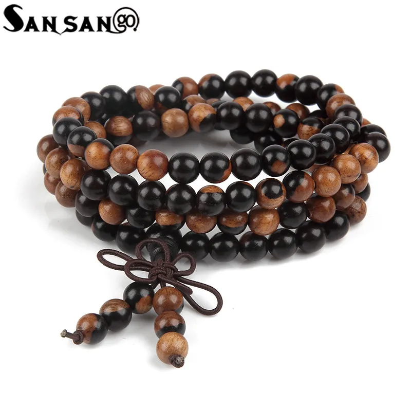 6mm Sandalwood Buddhist Buddha 108 Prayer Bead Wooden Bracelet Male Female Meditation Mala Bangle Jewelry
6mm Sandalwood Buddhist Buddha 108 Prayer Bead Wooden Bracelet Male Female Meditation Mala Bangle Jewelry