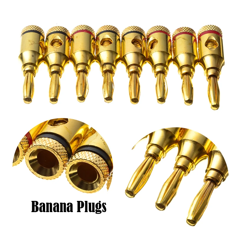 20Pcs Dia 5mm Gold Plated Nakamichi High Quality Banana Plug Terminals Audio Connectors
20Pcs Dia 5mm Gold Plated Nakamichi High Quality Banana Plug Terminals Audio Connectors
