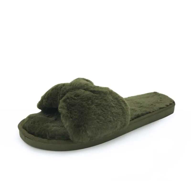 Dropshipping Winter Fashion Women Home Slippers Faux Fur Warm Shoes Woman Slip on Flats Bowtie Female Slides Plus Size Wholesale
Dropshipping Winter Fashion Women Home Slippers Faux Fur Warm Shoes Woman Slip on Flats Bowtie Female Slides Plus Size Wholesale