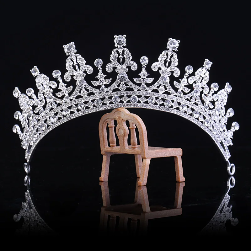 Luxury Sparkling Bridal Crystal Tiara Crowns Princess Queen Pageant Prom Rhinestone Veil Tiara Headband Wedding Hair Accessories
Luxury Sparkling Bridal Crystal Tiara Crowns Princess Queen Pageant Prom Rhinestone Veil Tiara Headband Wedding Hair Accessories