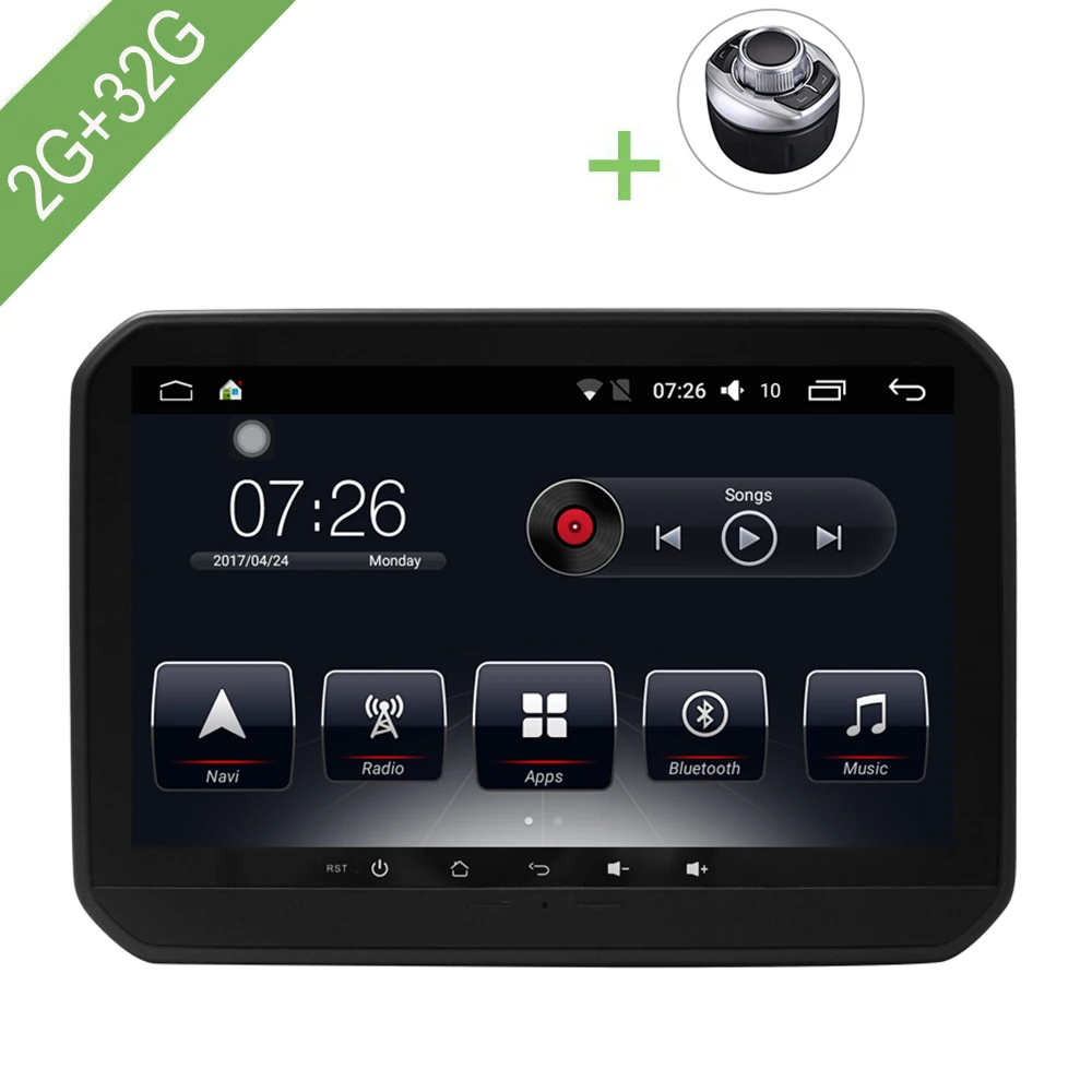 Автомобильный мультимедийный плеер 2 Din Android 7 1 автомобильный DVD для SUZUKI IGNIS 2017 2018 9