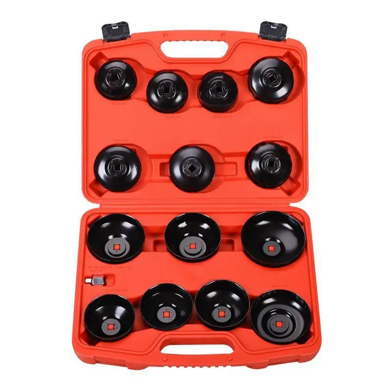 14 Pcs Cup Type Oil Filter Socket Set car repair tool Oil filter disassembly tool cap machine filter wrench
14 Pcs Cup Type Oil Filter Socket Set car repair tool Oil filter disassembly tool cap machine filter wrench