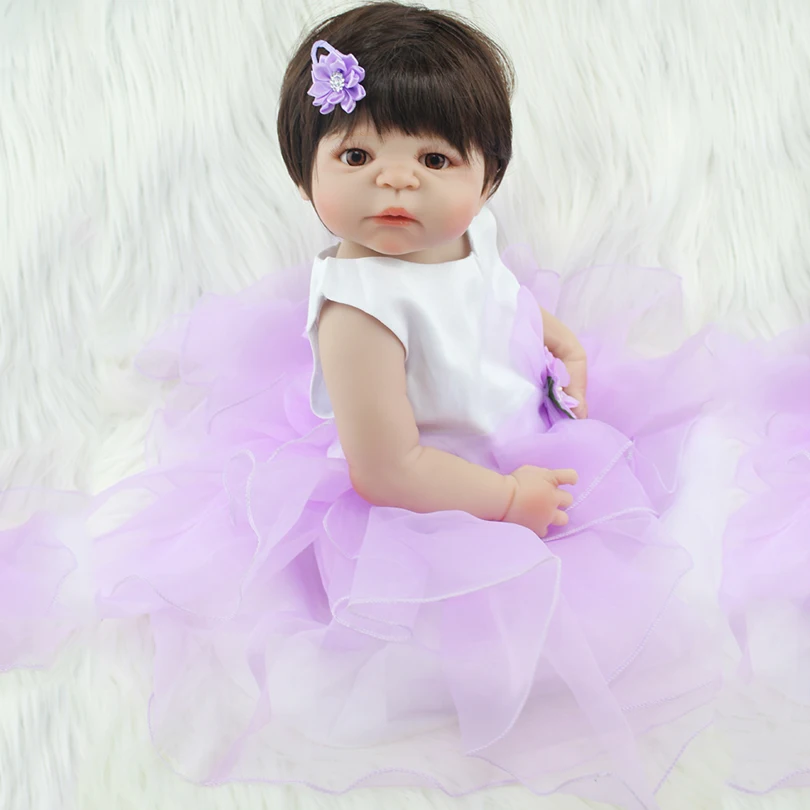 Full Body Silicone Reborn Baby Doll Toy Like Real 55cm Newborn Princess Toddler Babies Alive Victoria Doll Cute Girl Bonecas
Full Body Silicone Reborn Baby Doll Toy Like Real 55cm Newborn Princess Toddler Babies Alive Victoria Doll Cute Girl Bonecas
