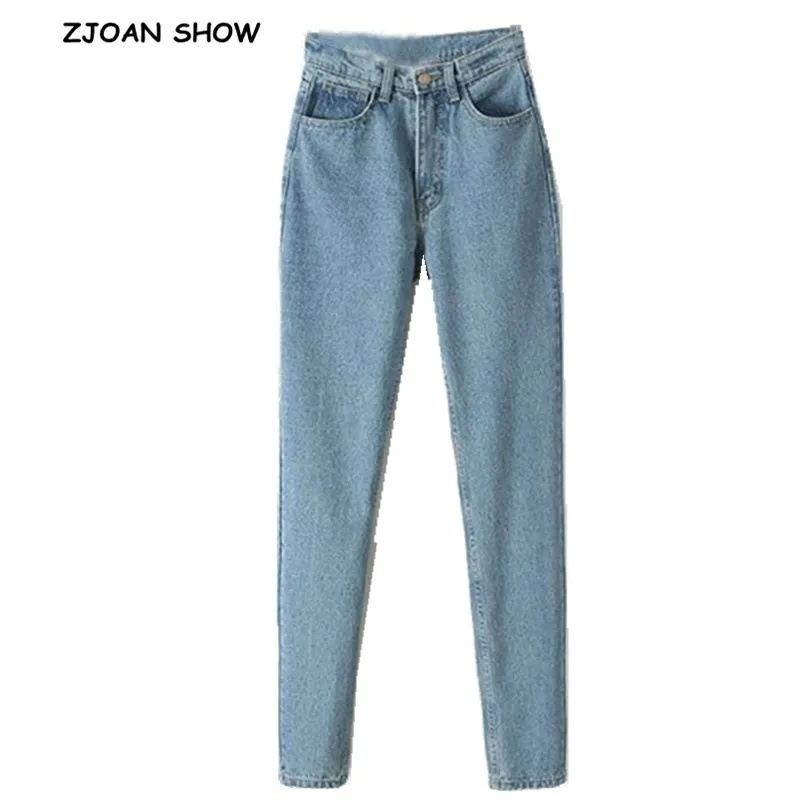 Vintage High Street High Waist Jeans Retro Long Denim Harem Pants Spring Autumn Casual Full Length Jeans Women Trousers 3 Colors
Vintage High Street High Waist Jeans Retro Long Denim Harem Pants Spring Autumn Casual Full Length Jeans Women Trousers 3 Colors