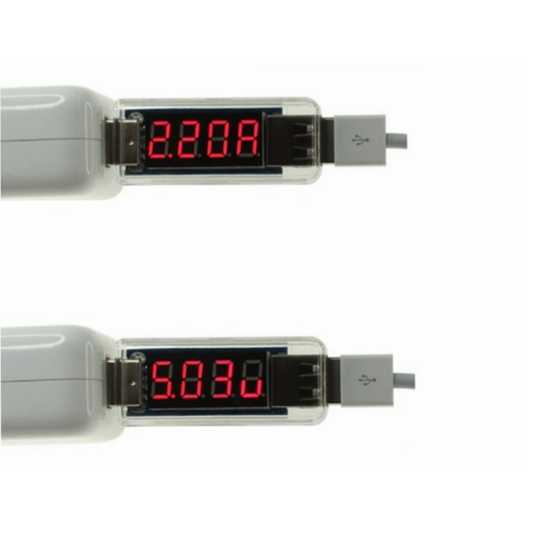 Мини Цифровое Зарядное устройство USB для телефона тестер постоянного напряжения