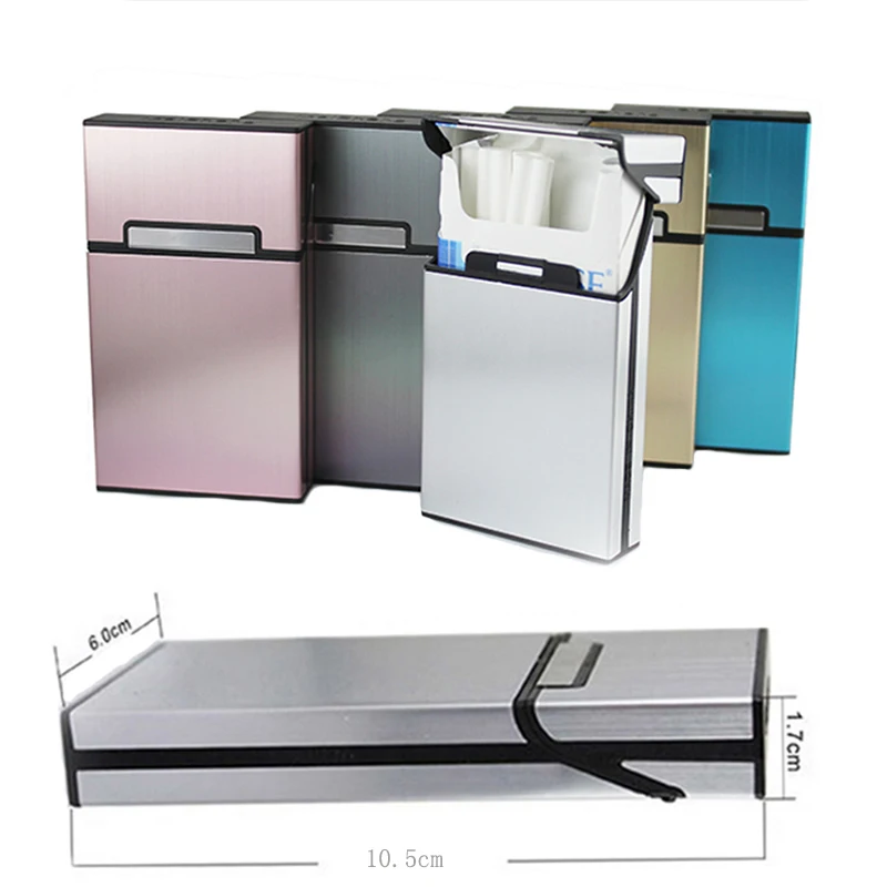 Ultra Thin Women Fashion Pipes Creative Personality Cigaret Case Slim Metal Cigarette Box Aluminum Gift Box Cigarette Holder
Ultra Thin Women Fashion Pipes Creative Personality Cigaret Case Slim Metal Cigarette Box Aluminum Gift Box Cigarette Holder