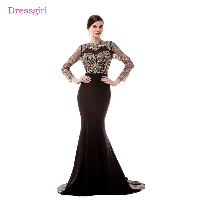 Black Evening Dresses Mermaid Long Sleeves Lace Beaded Open Back Sexy Elegant Long Evening Gown Prom Dress Robe De Soiree
Black Evening Dresses Mermaid Long Sleeves Lace Beaded Open Back Sexy Elegant Long Evening Gown Prom Dress Robe De Soiree
