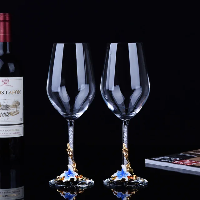 1 Pairs Enamel Color Wine Glass Cups 470ml Goblet Grape Crystal Set Europe Style Champagne Home Drinkware Wedding Gifts
1 Pairs Enamel Color Wine Glass Cups 470ml Goblet Grape Crystal Set Europe Style Champagne Home Drinkware Wedding Gifts