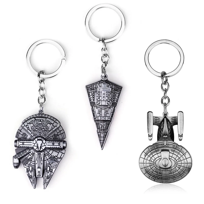 Cool Metal Keychain Movie Jewelry Spaceship Model Keychain Falcon Alloy Pendant Key Rings Man Jewelry Accessories
Cool Metal Keychain Movie Jewelry Spaceship Model Keychain Falcon Alloy Pendant Key Rings Man Jewelry Accessories