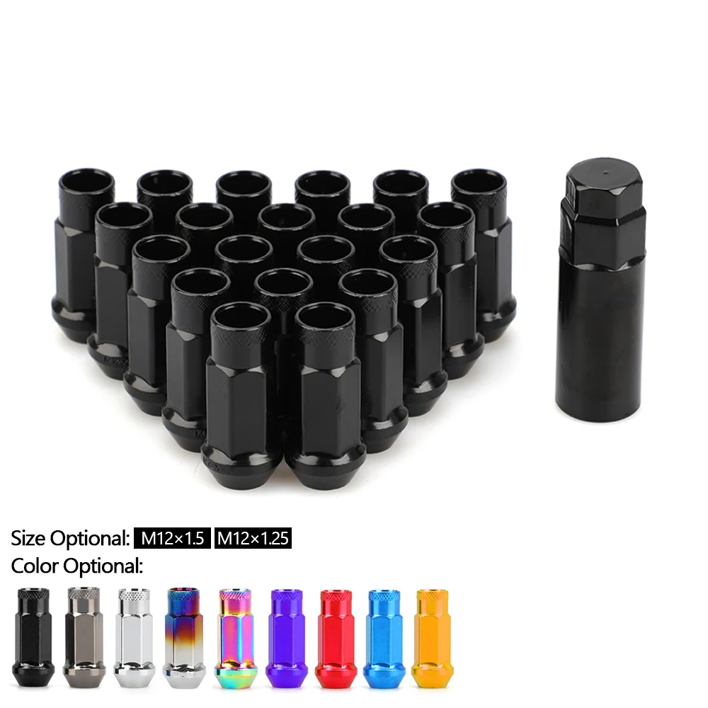 20PCS Steel Multicolor JDM Car Modification Wheel Nuts Lug Nuts Bolts M12x1.5 M12x12.5 For Mitsubishi Acura Infiniti
20PCS Steel Multicolor JDM Car Modification Wheel Nuts Lug Nuts Bolts M12x1.5 M12x12.5 For Mitsubishi Acura Infiniti