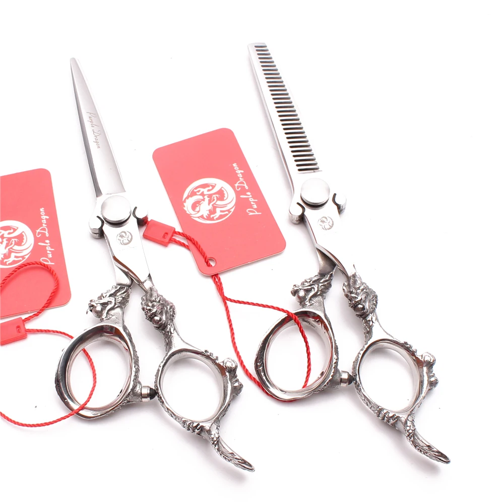 9007# 5.5" 440C Purple Dragon Hairdresser's Scissors Haircut Shears Cutting Shears Thinning Scissors Professional Hair Scissors
9007# 5.5" 440C Purple Dragon Hairdresser's Scissors Haircut Shears Cutting Shears Thinning Scissors Professional Hair Scissors