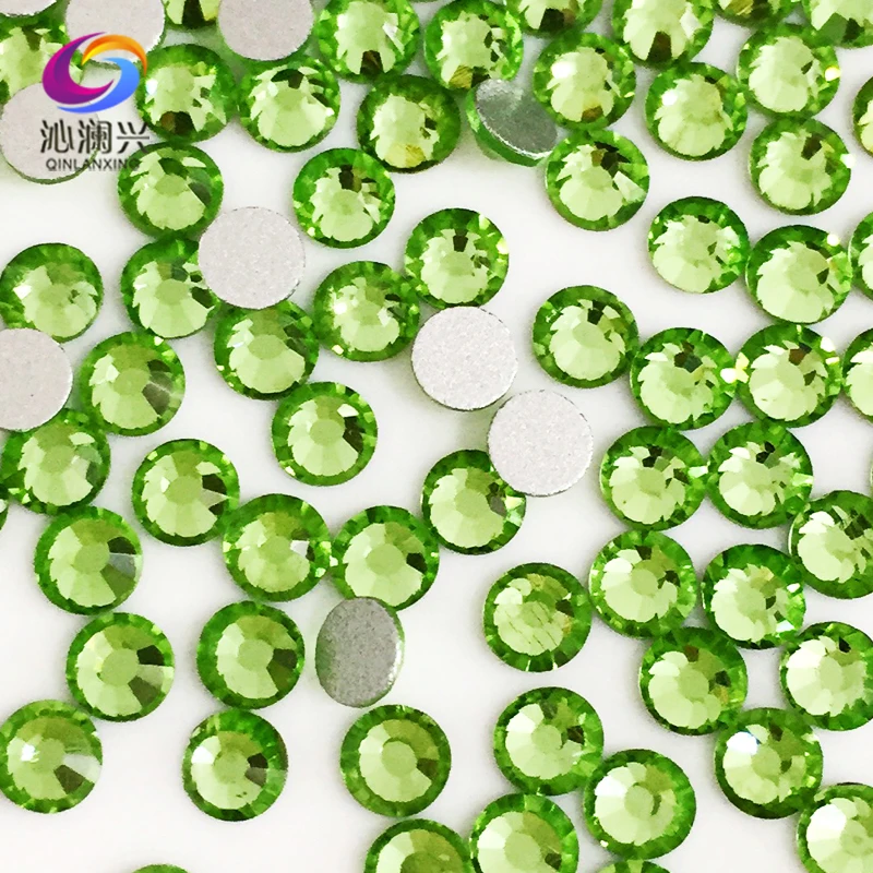 SS3-SS34 Light green color Non HotFix flatback Top-level glass crystal 3D Nail Art Rhinestones diy Decorations MFQL
SS3-SS34 Light green color Non HotFix flatback Top-level glass crystal 3D Nail Art Rhinestones diy Decorations MFQL