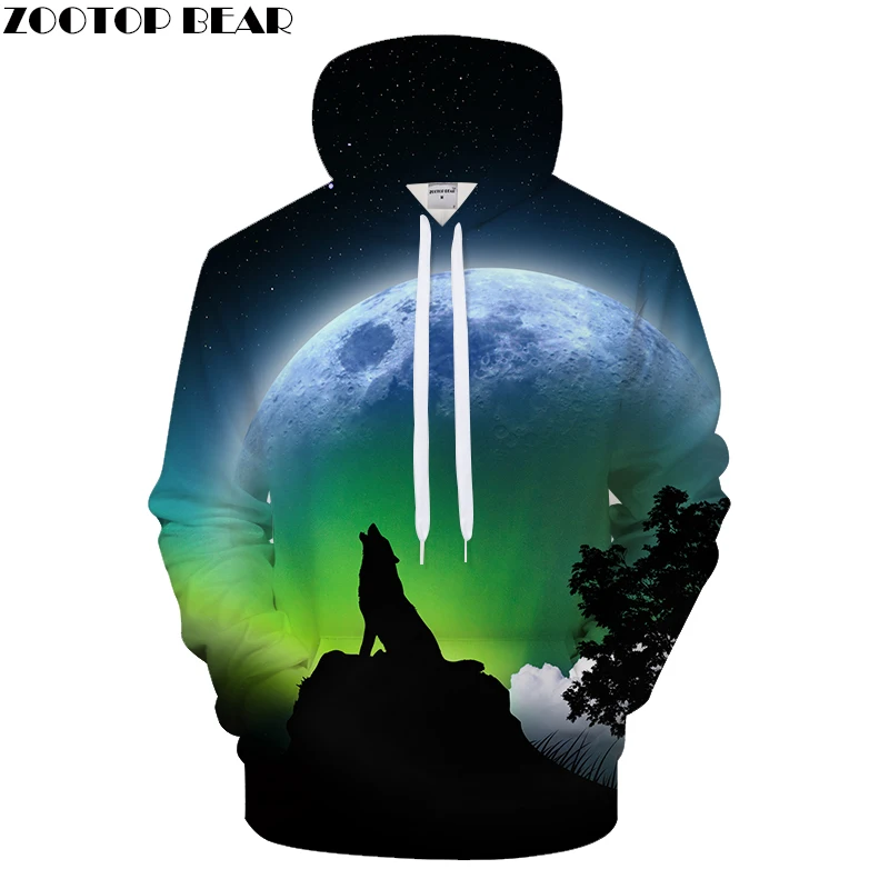 Harajuku 3D Hoodies Men Women Hoody Wolf Sweatshirts Animal Tracksuit Autumn Coat Streatwear Pullover Moon Drop ship ZOOTOP BEAR
Harajuku 3D Hoodies Men Women Hoody Wolf Sweatshirts Animal Tracksuit Autumn Coat Streatwear Pullover Moon Drop ship ZOOTOP BEAR