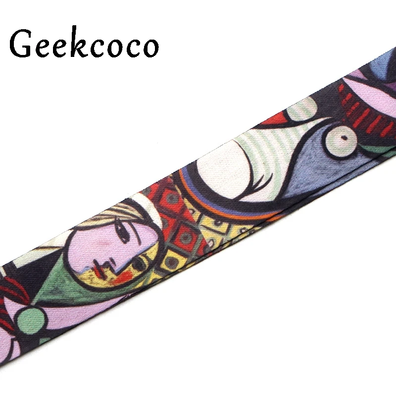 Pablo Picasso painting keychain Accessories Safety Breakaway Mobile Phone ID Badge Holder key Strap Neck lanyard Camera J0286
Pablo Picasso painting keychain Accessories Safety Breakaway Mobile Phone ID Badge Holder key Strap Neck lanyard Camera J0286