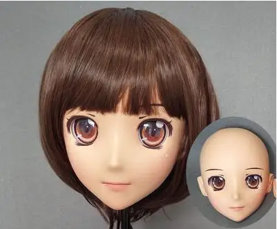 (DM148) Female Sweet Girl Resin Half Head Kigurumi Mask With BJD Eyes Cosplay Japanese Anime Role Lolita Mask Crossdress Doll
(DM148) Female Sweet Girl Resin Half Head Kigurumi Mask With BJD Eyes Cosplay Japanese Anime Role Lolita Mask Crossdress Doll