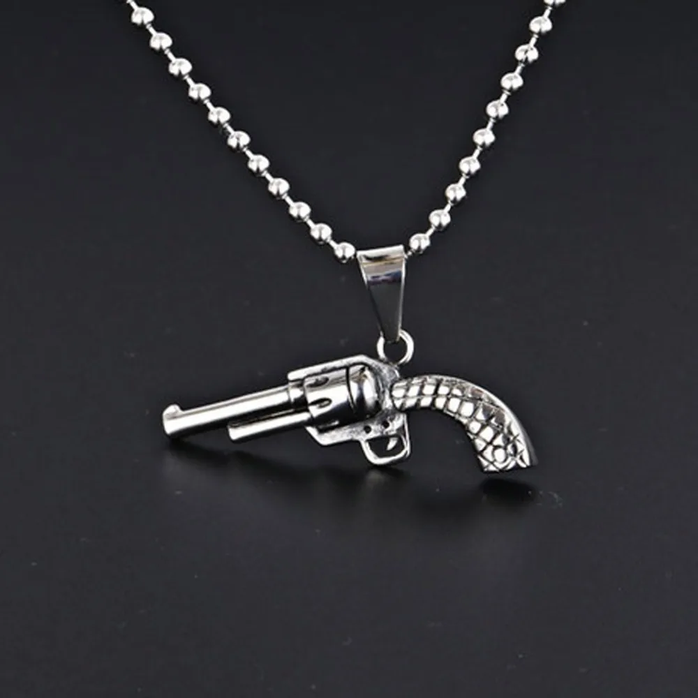 Fashion 316L stainless steel sexy Jewelry present Pistol pendant of hand gun necklace with flashing chain for man and woman
Fashion 316L stainless steel sexy Jewelry present Pistol pendant of hand gun necklace with flashing chain for man and woman