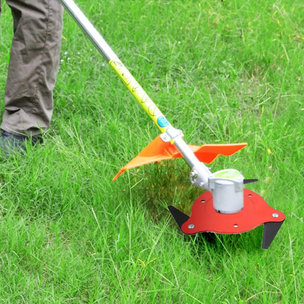 Lawn Mower Trimmer Head Manganese Steel Alloy 3 Cutter Grass Head Garden Lawn Mower Cutter Mower Brush Cutter Tool
Lawn Mower Trimmer Head Manganese Steel Alloy 3 Cutter Grass Head Garden Lawn Mower Cutter Mower Brush Cutter Tool