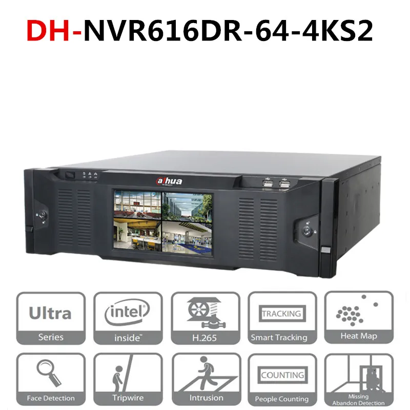 Dahua 64 Channel Ultra 4K H.265 Network Video Recorder iSCSI and Mini SAS for Expanded Storage Space DH-NVR616DR-64-4KS2
Dahua 64 Channel Ultra 4K H.265 Network Video Recorder iSCSI and Mini SAS for Expanded Storage Space DH-NVR616DR-64-4KS2