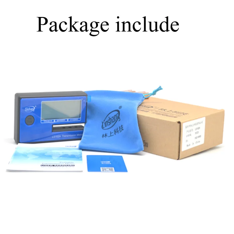 LS162A Window Tint Meter ,glass film tester ,VLT transmittance meter ,UV IR meter ,Solar Film Transmission Meter linshang
LS162A Window Tint Meter ,glass film tester ,VLT transmittance meter ,UV IR meter ,Solar Film Transmission Meter linshang