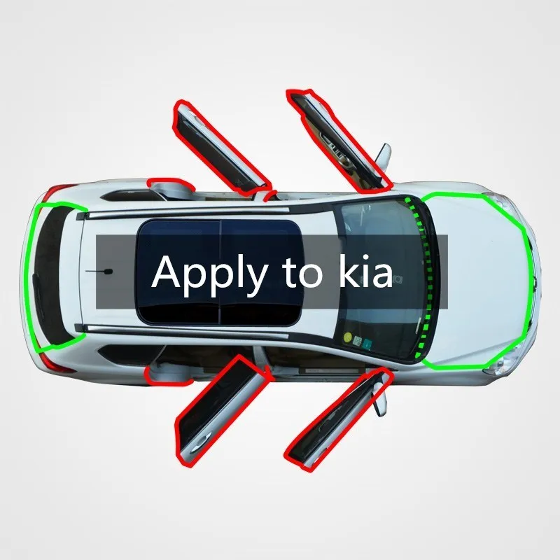 For kia KX3/5/7 lion run extreme solanto baeru vq full door retrofit soundproof sealing strip
For kia KX3/5/7 lion run extreme solanto baeru vq full door retrofit soundproof sealing strip