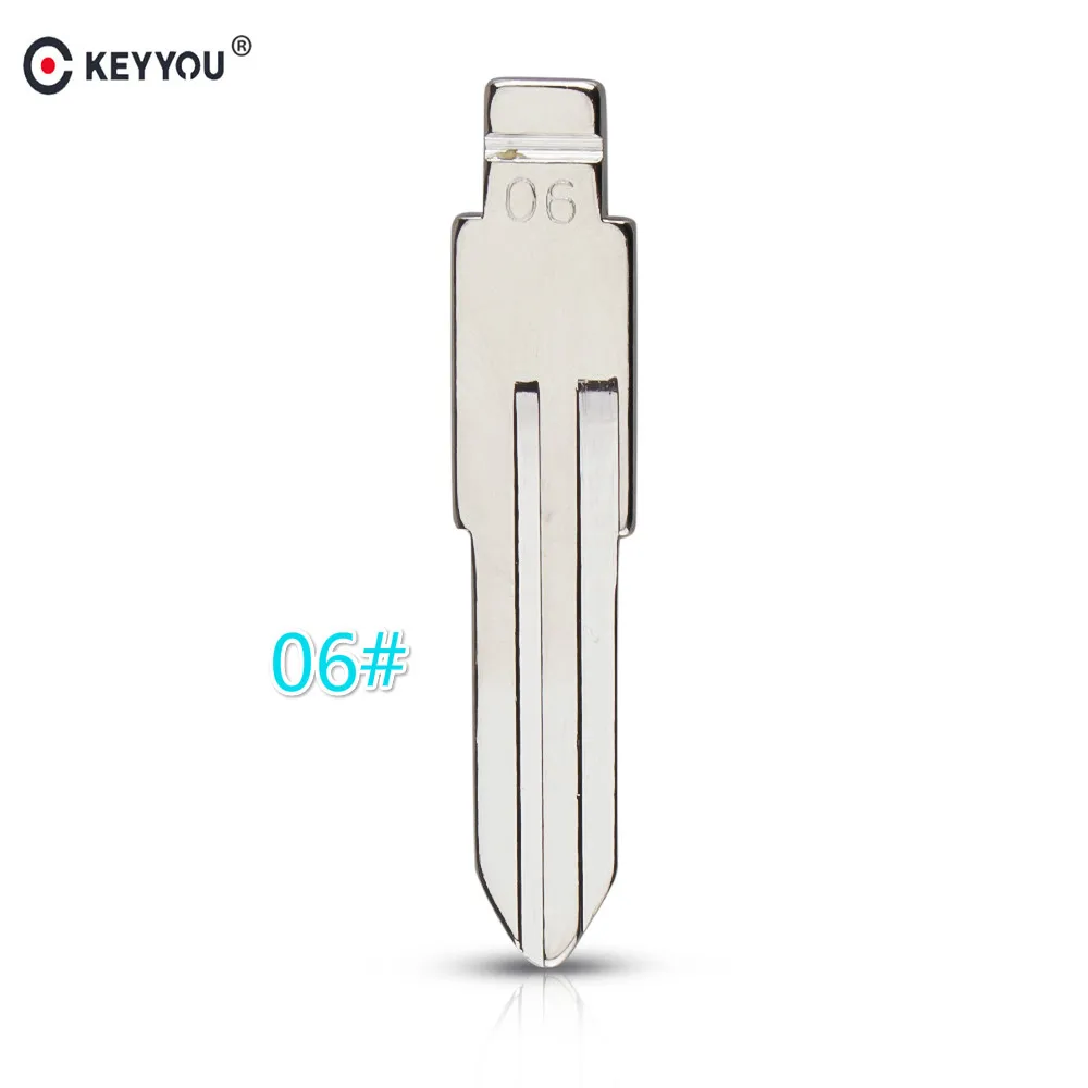 KEYYOU NO.06 Flid Folding Remote Car Key Blank Blade for Nissan Bluebird Duke Banning Demeano Replacement Car-styling Key Blade
KEYYOU NO.06 Flid Folding Remote Car Key Blank Blade for Nissan Bluebird Duke Banning Demeano Replacement Car-styling Key Blade