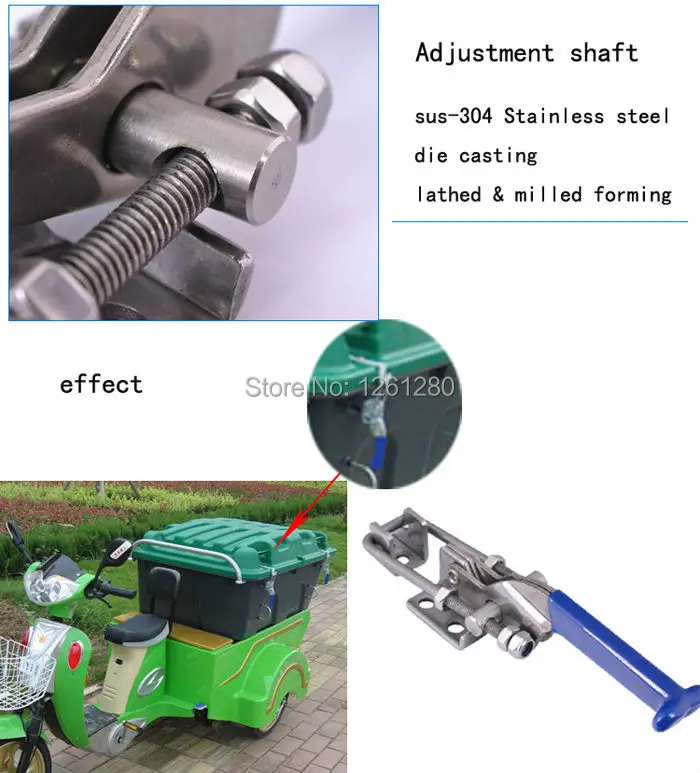 free shipping stainless steel hasp Quick clip adjustable buckle fixture industry lock Machinery and equipment supplies hardware
free shipping stainless steel hasp Quick clip adjustable buckle fixture industry lock Machinery and equipment supplies hardware