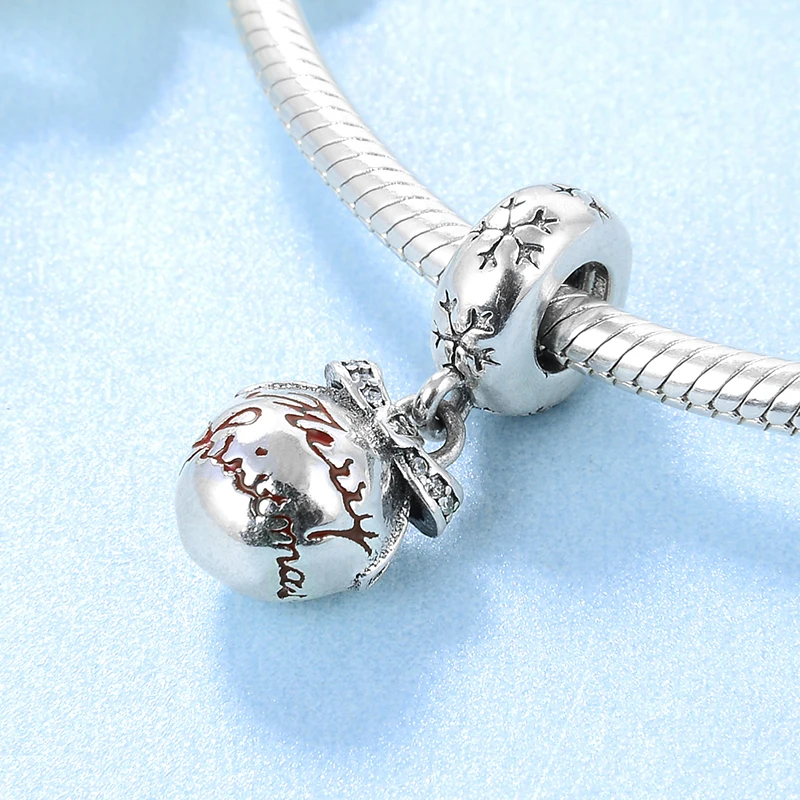 Christmas gift 925 Sterling Silver Enamel Letter Merry Christmas Pendants Fit Original europeu Charms Bracelet Jewelry making
Christmas gift 925 Sterling Silver Enamel Letter Merry Christmas Pendants Fit Original europeu Charms Bracelet Jewelry making