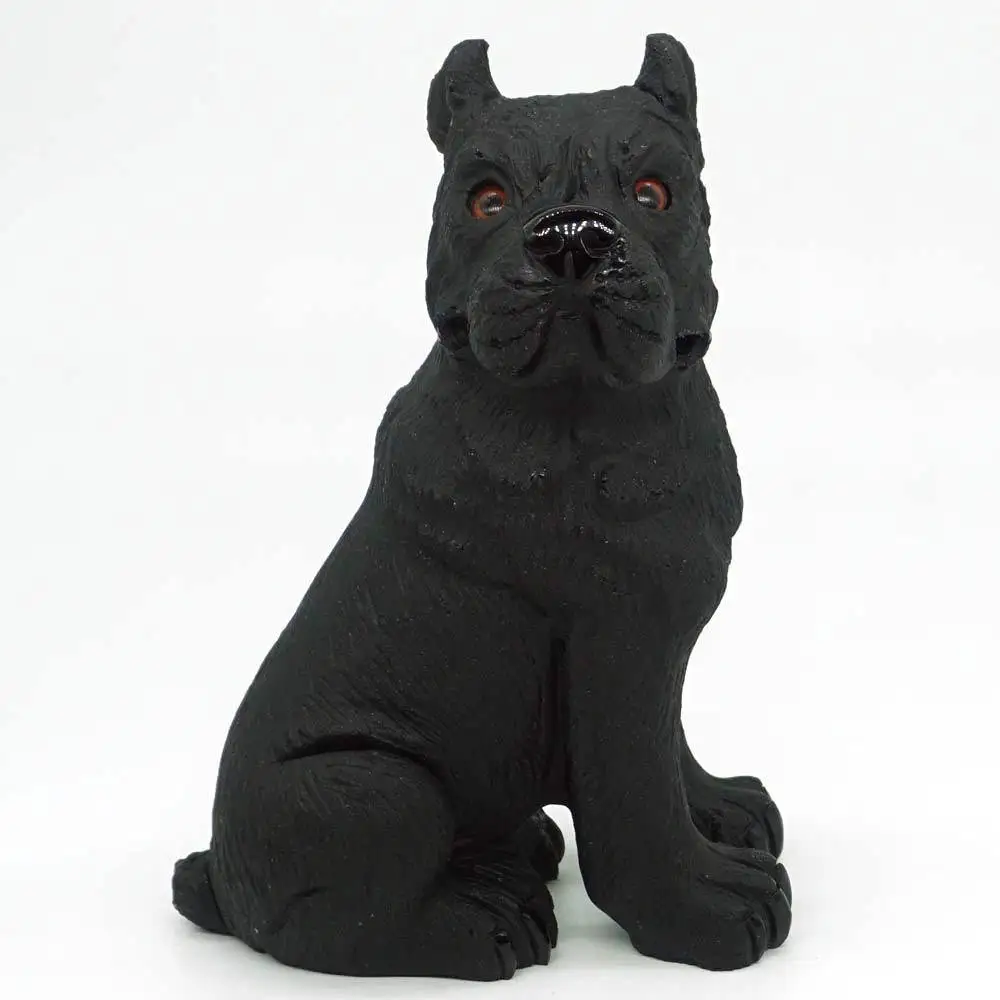 5.7" Cathro Dog Black Obsidian Stone Figurine Crystal Healing Reiki Home Dector
5.7" Cathro Dog Black Obsidian Stone Figurine Crystal Healing Reiki Home Dector