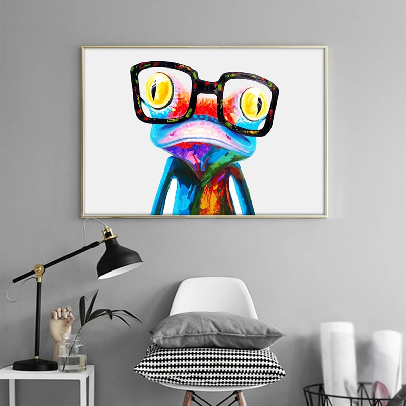 Modern Watercolor Frog Canvas Art Print Poster, Wall Pictures for living Room Decoration Wall Decor
Modern Watercolor Frog Canvas Art Print Poster, Wall Pictures for living Room Decoration Wall Decor